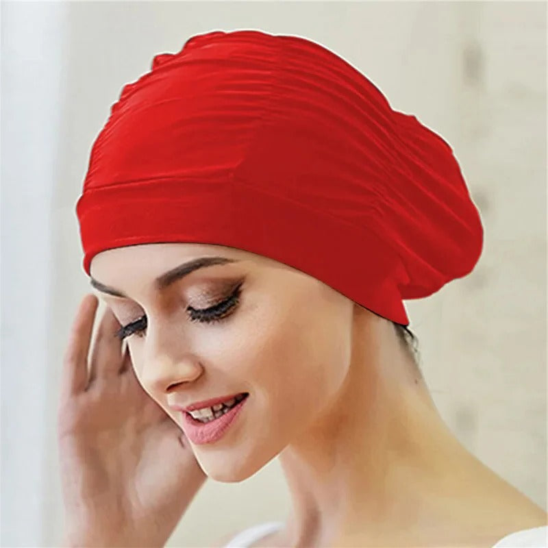 Gorro de natación elástico y elegante