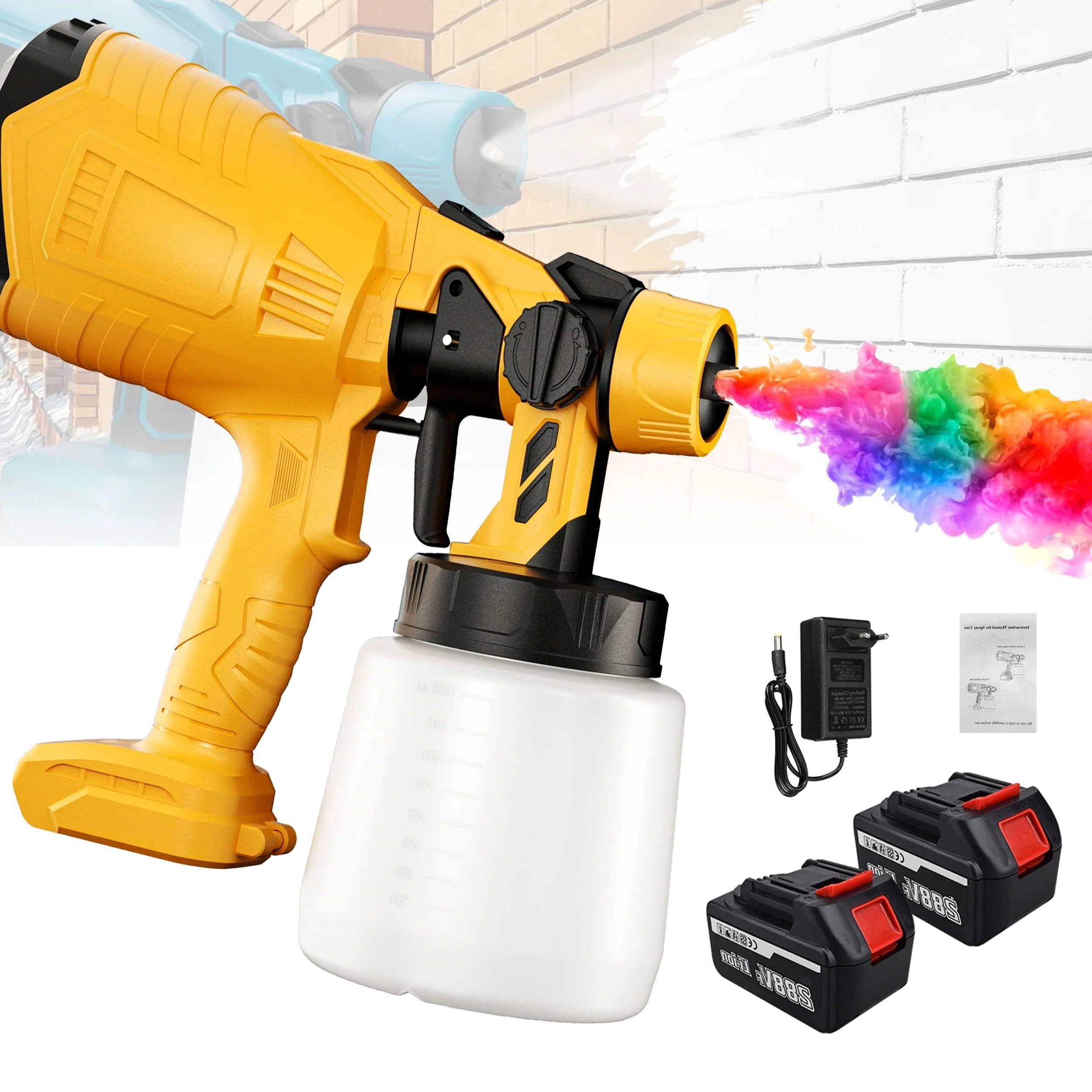 Pulverizador de pintura inalámbrico
