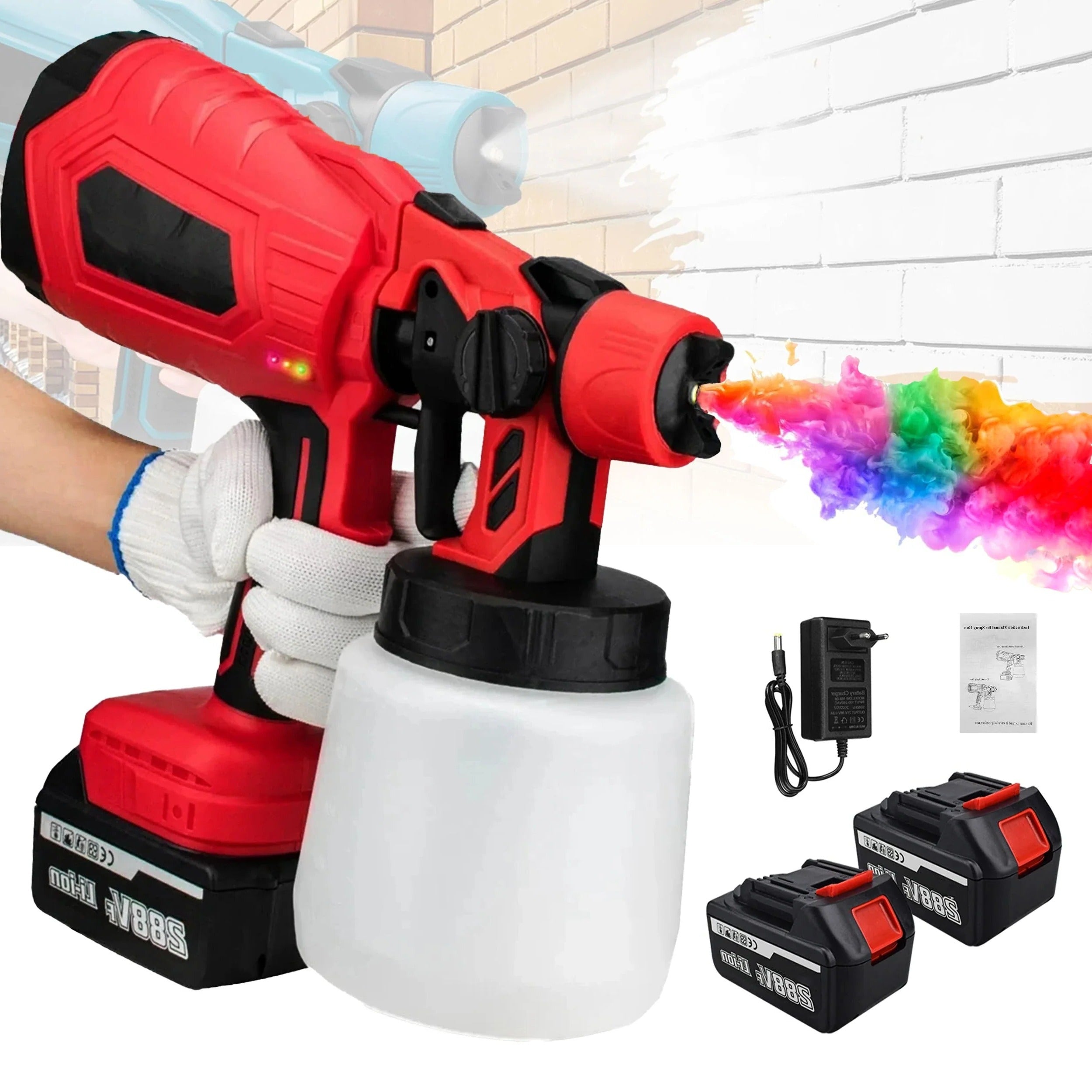 Pulverizador de pintura inalámbrico