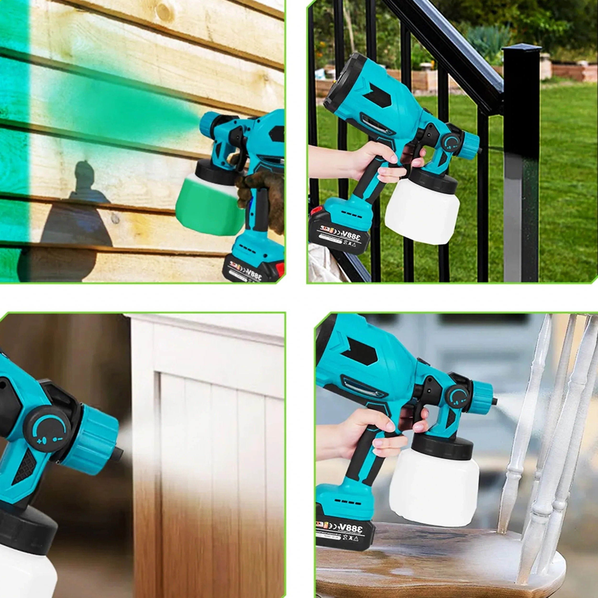 Pulverizador de pintura inalámbrico