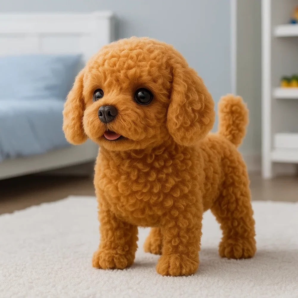 Perrito de Peluche Interactivo Realista