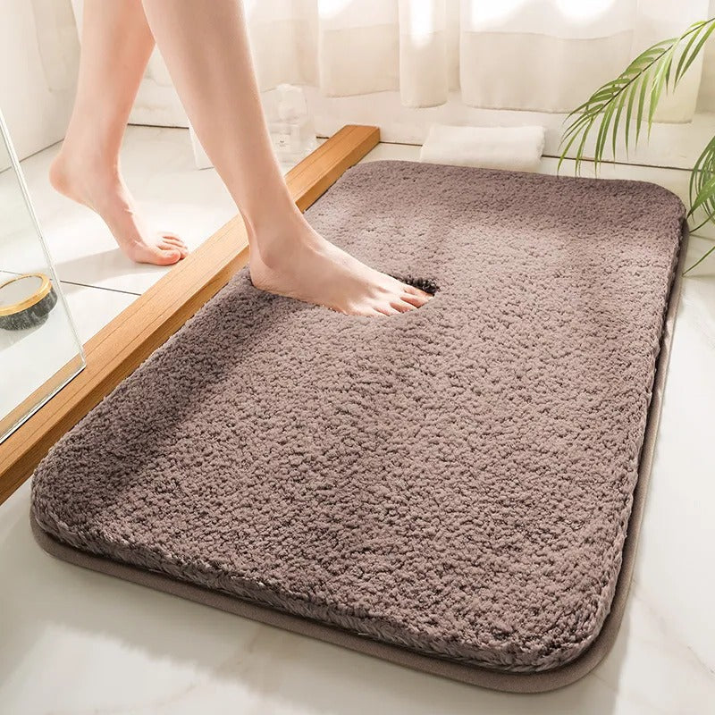 Alfombra de baño de lujo súper gruesa
