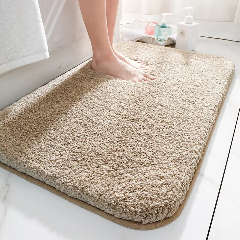 Alfombra de baño de lujo súper gruesa