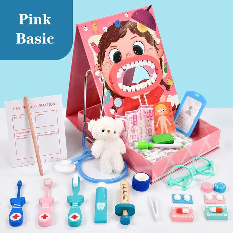Kit de juego de roles: dentista infantil