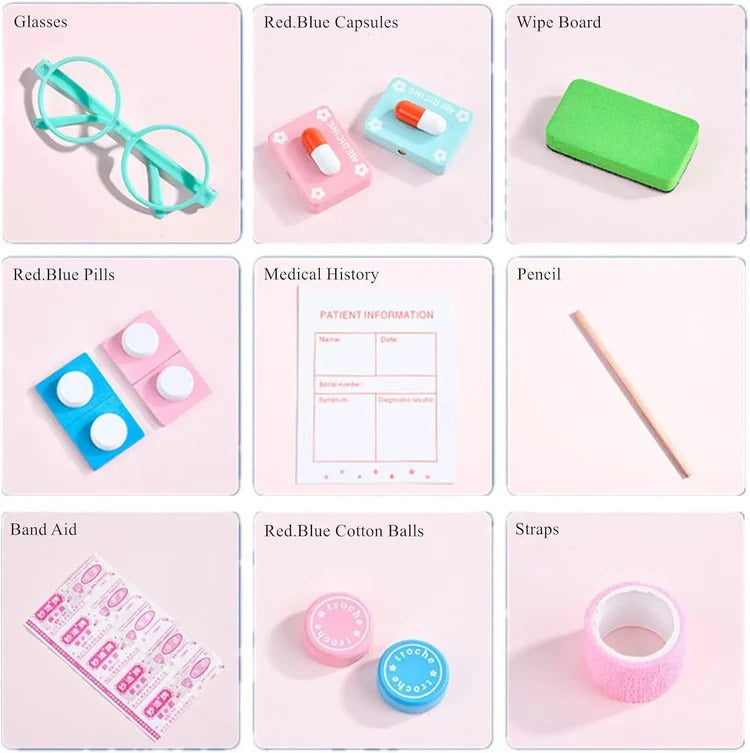 Kit de juego de roles: dentista infantil