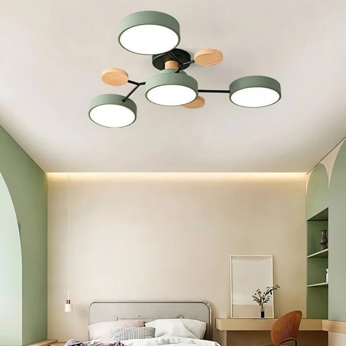 Lámpara de Techo - Diseño Ramificado, Elegante y Sostenible con Tecnología LED