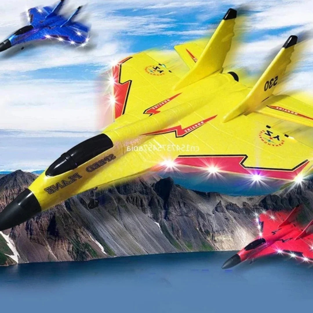 Avión teledirigido resistente a golpes