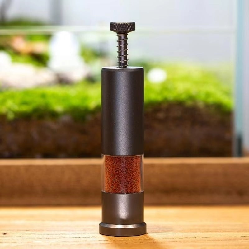 Mini comedero para peces de acuario