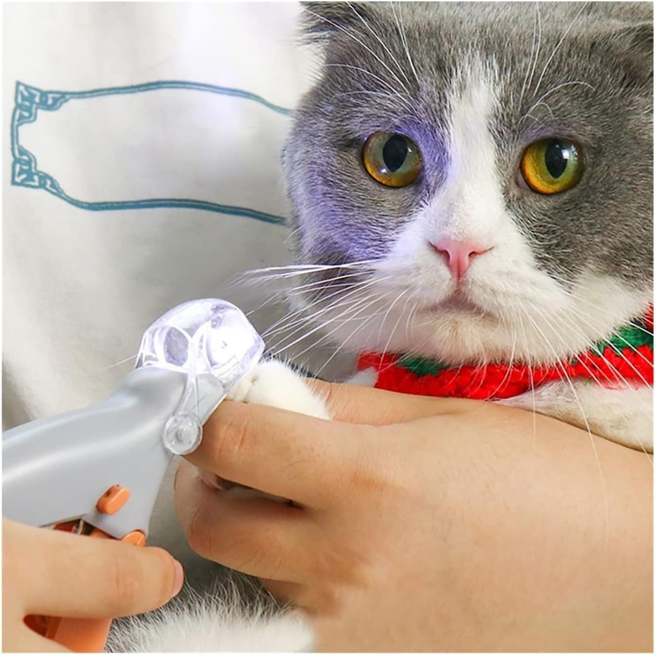 Cortauñas de mascotas con luz