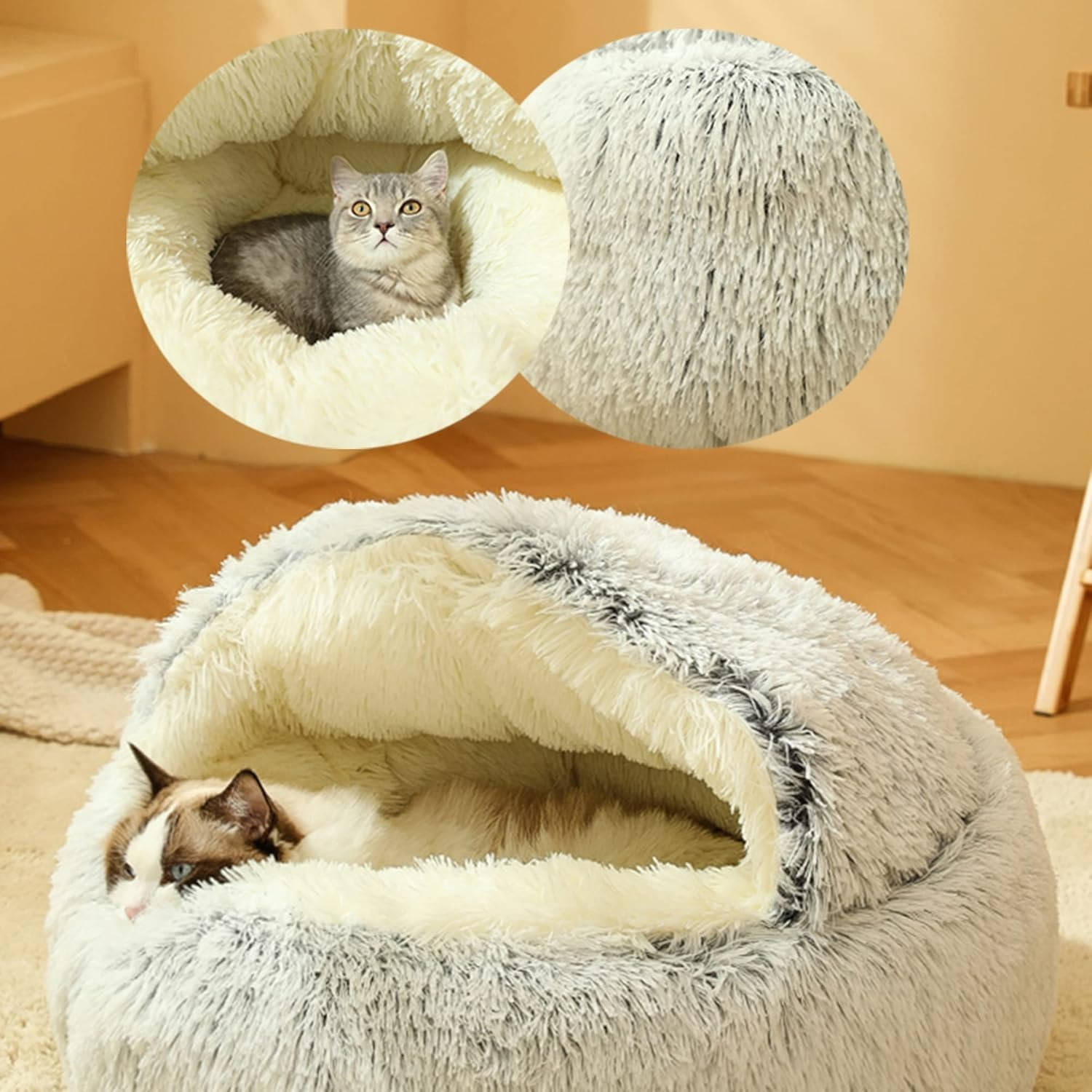 Cama Donut para Perros y Gatos
