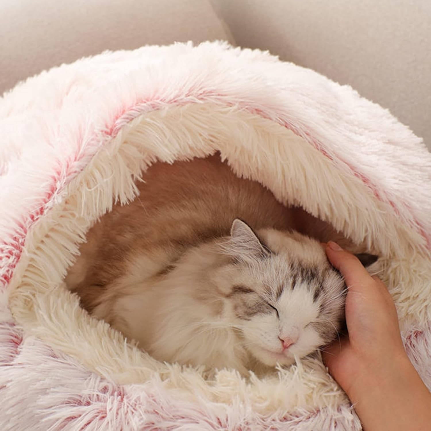 Cama Donut para Perros y Gatos