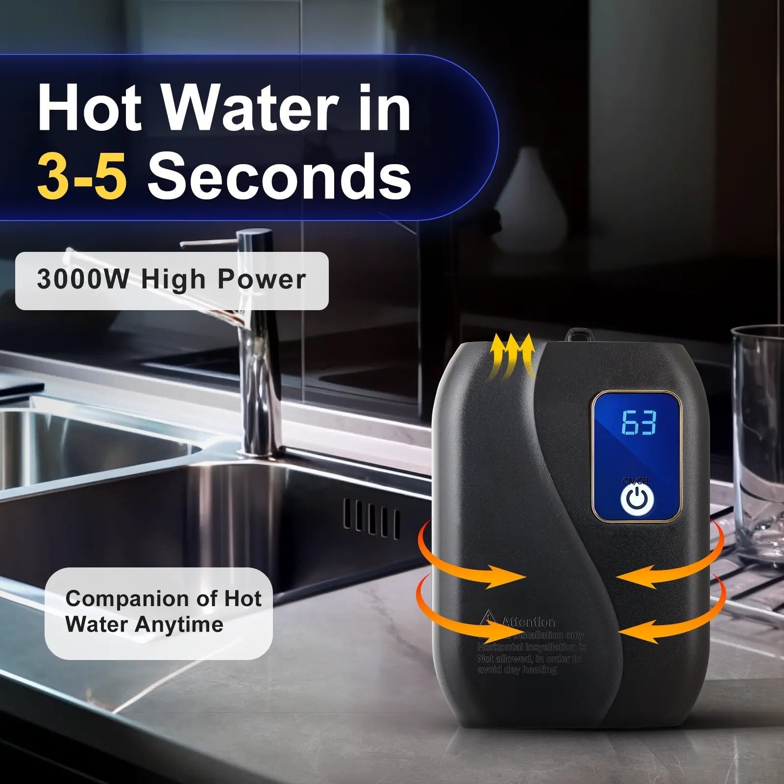 Instant Water Heater Tankless - TRENDVYO