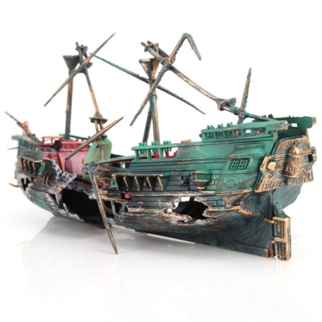 Large Shipwreck Aquarium Decoration - TRENDVYO