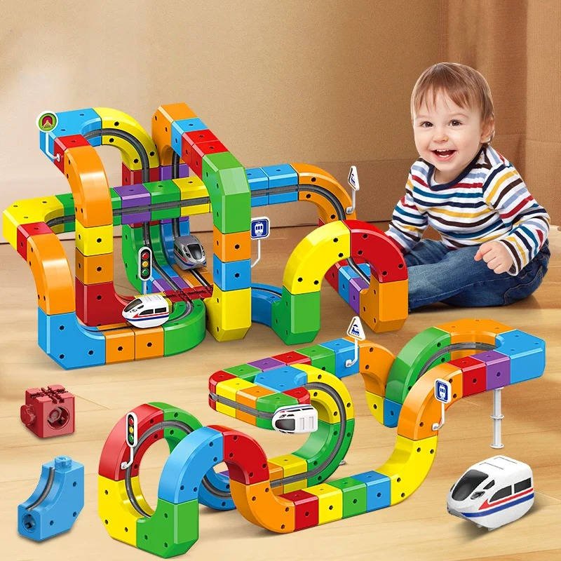 Magnetic Train Track Toy - TRENDVYO