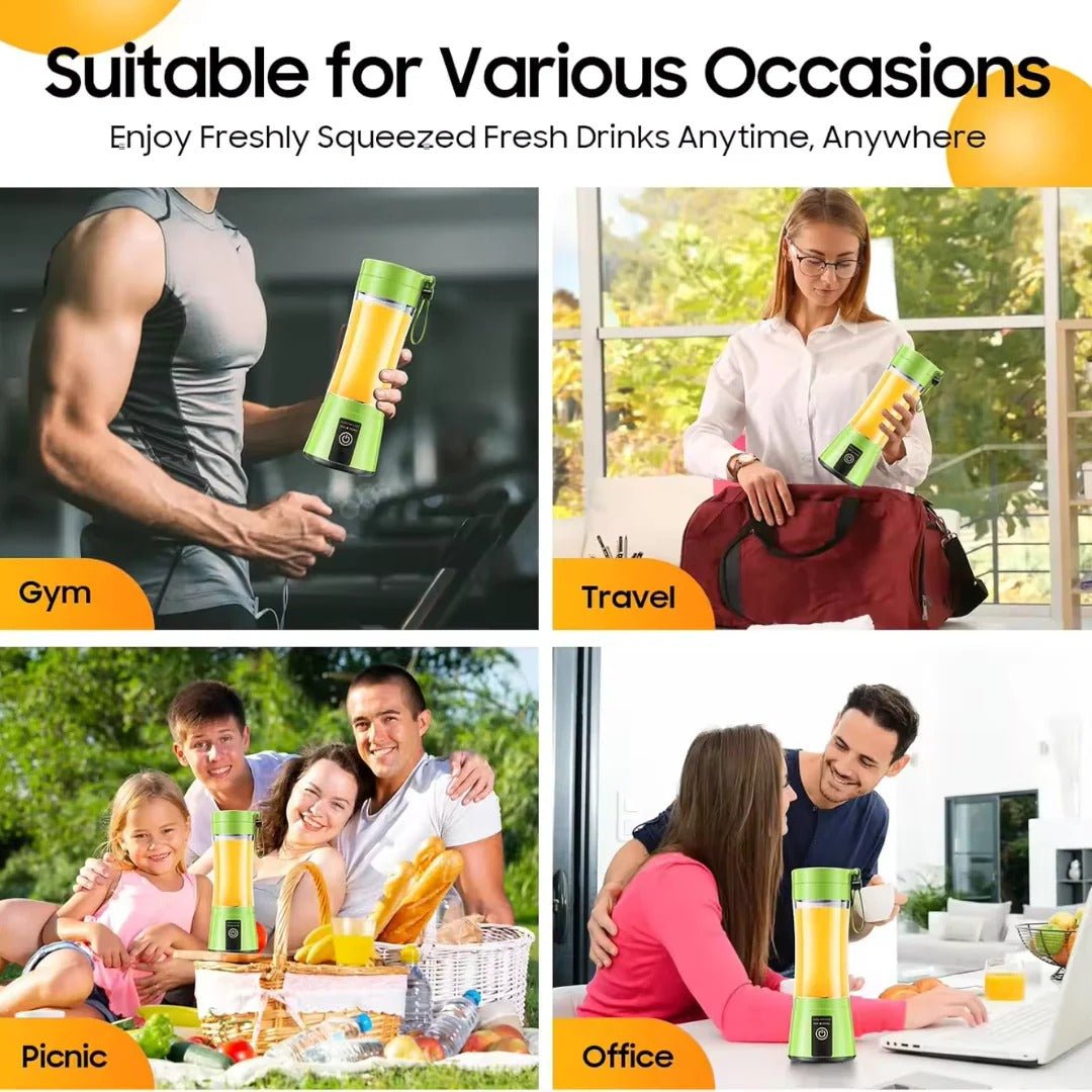 Mini Electric Portable Juicer Blender - TRENDVYO