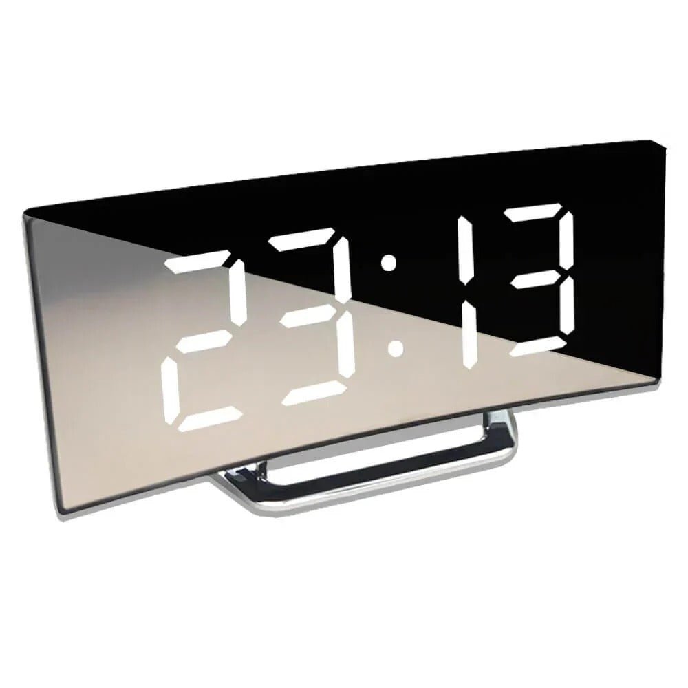 Modern Curved LED Digital Clock - TRENDVYO