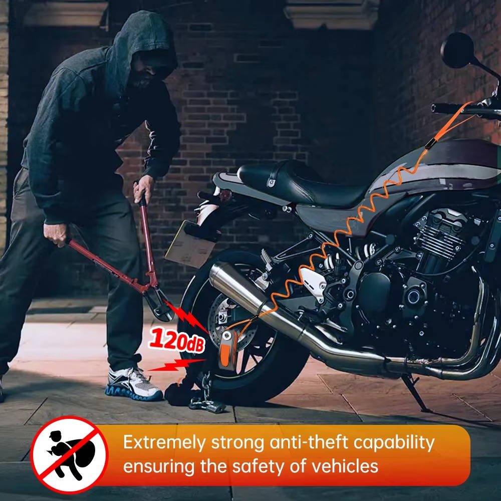 Motorcycle Disc Lock Alarm - TRENDVYO