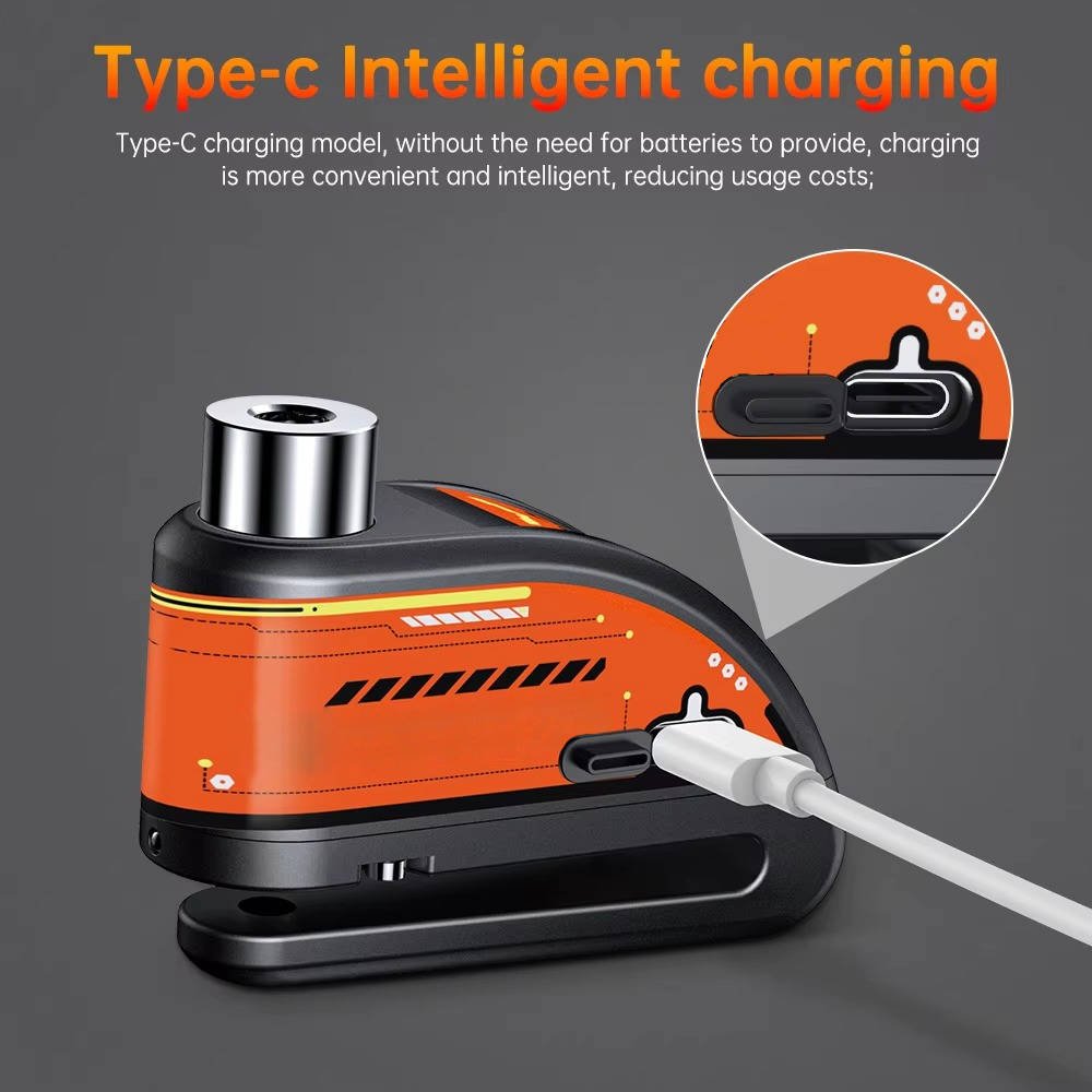 Motorcycle Disc Lock Alarm - TRENDVYO