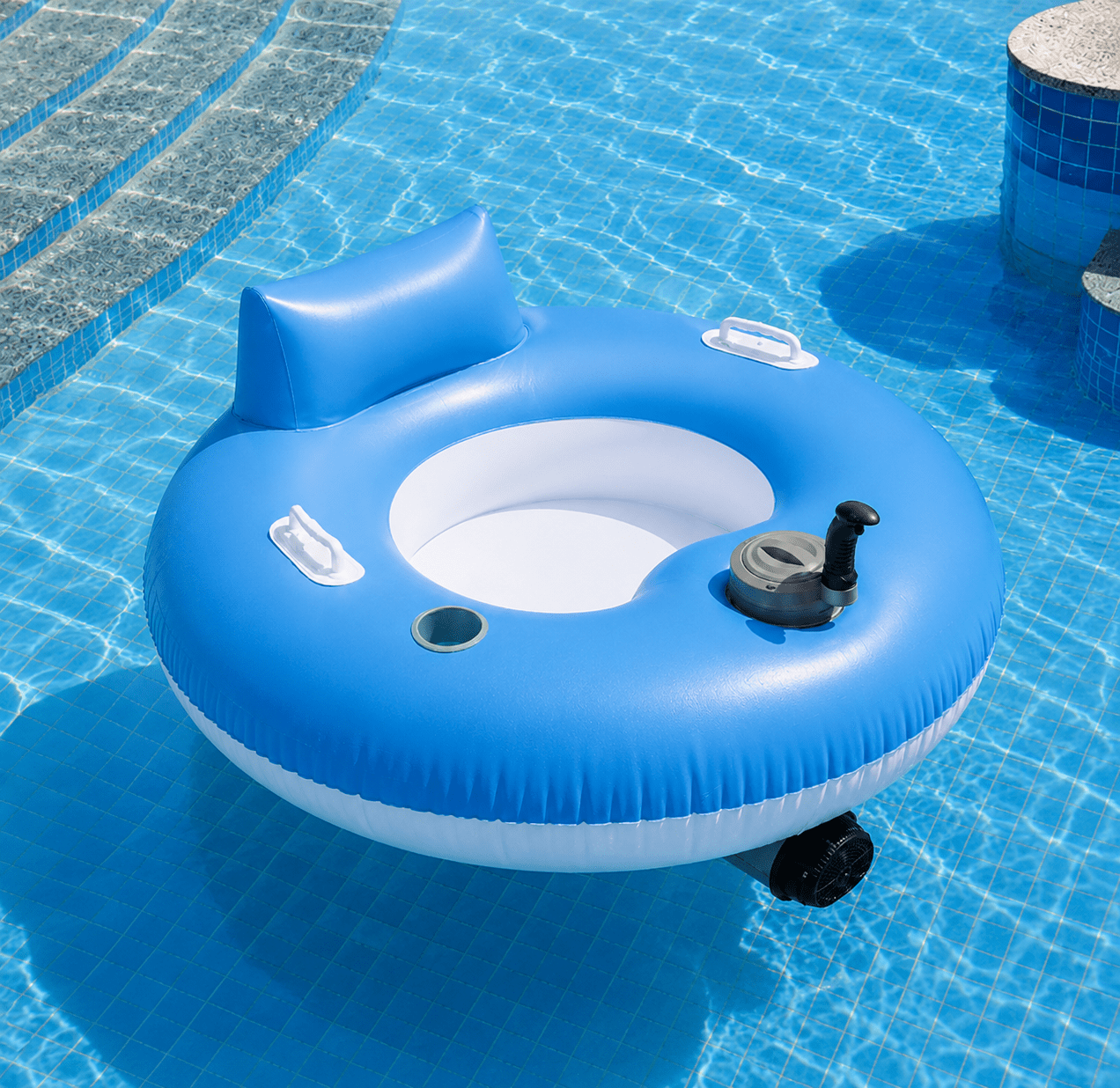 Motorized Pool Lounger - TRENDVYO