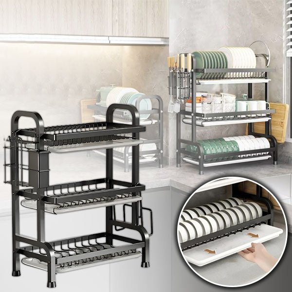 Multi-level Dish Rack - TRENDVYO