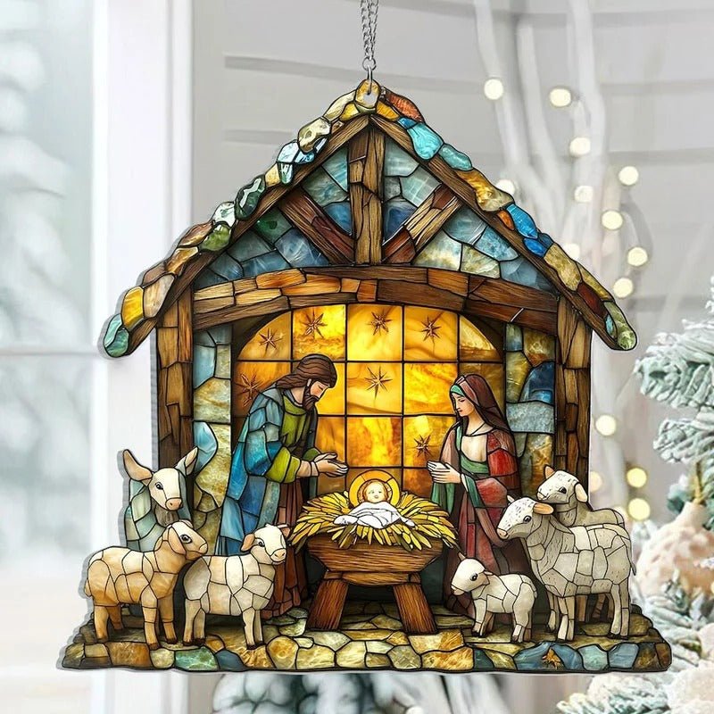Nativity Scene Suncatcher - TRENDVYO