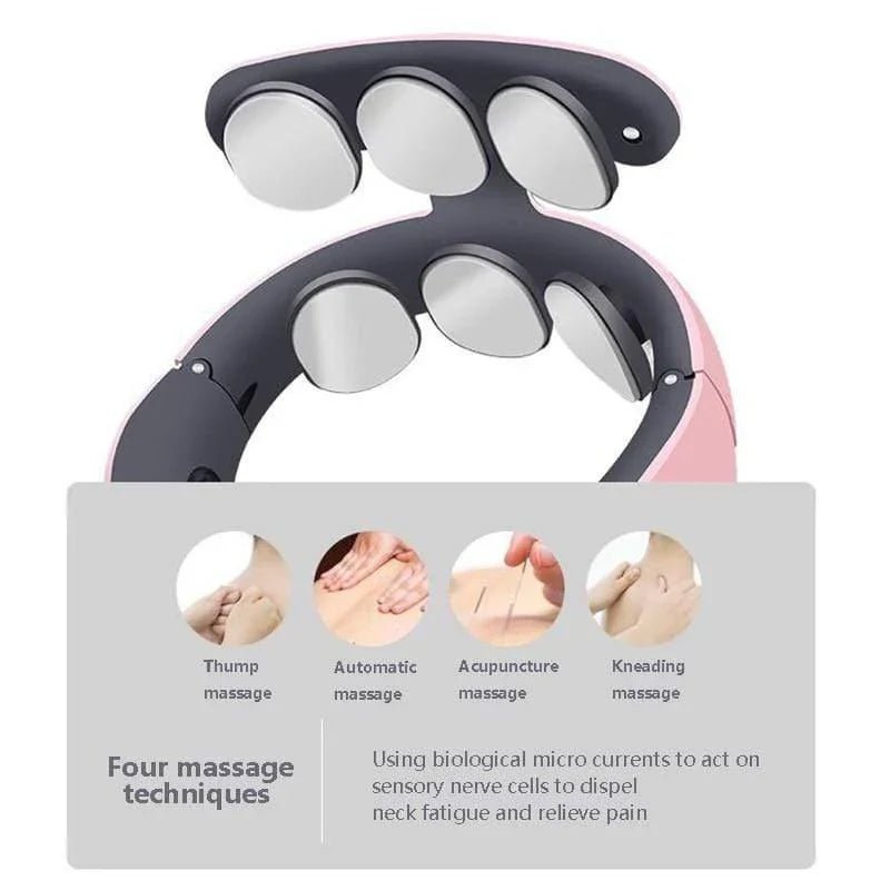 Neck Massager with Multi-Mode Pulse Function - TRENDVYO