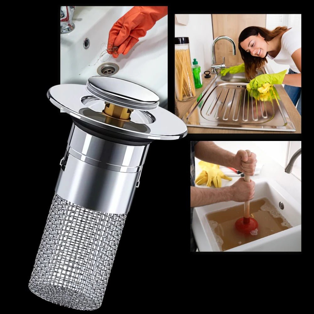 Odor Isolation Pop Up Sink Stopper - TRENDVYO