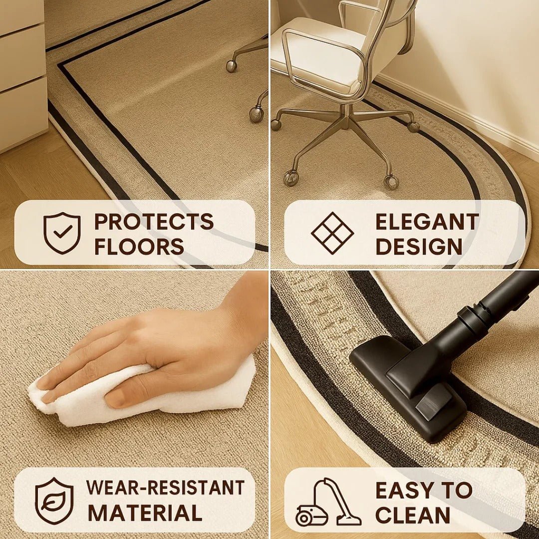 Office Chair Mat with Floor Protection - TRENDVYO