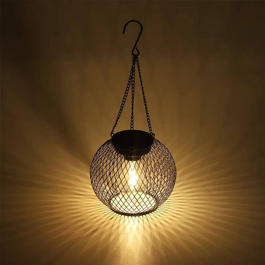 Outdoor Solar Hanging Lantern - TRENDVYO