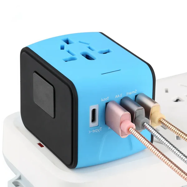 Adaptador de viaje multipuerto