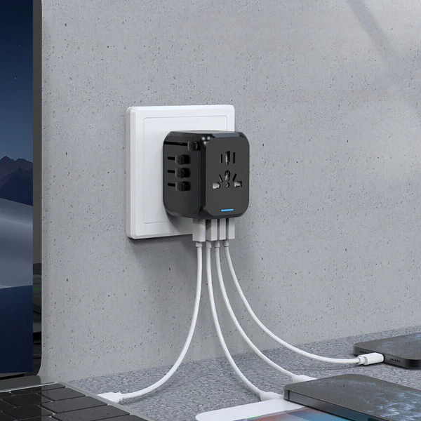 Adaptador de viaje multipuerto
