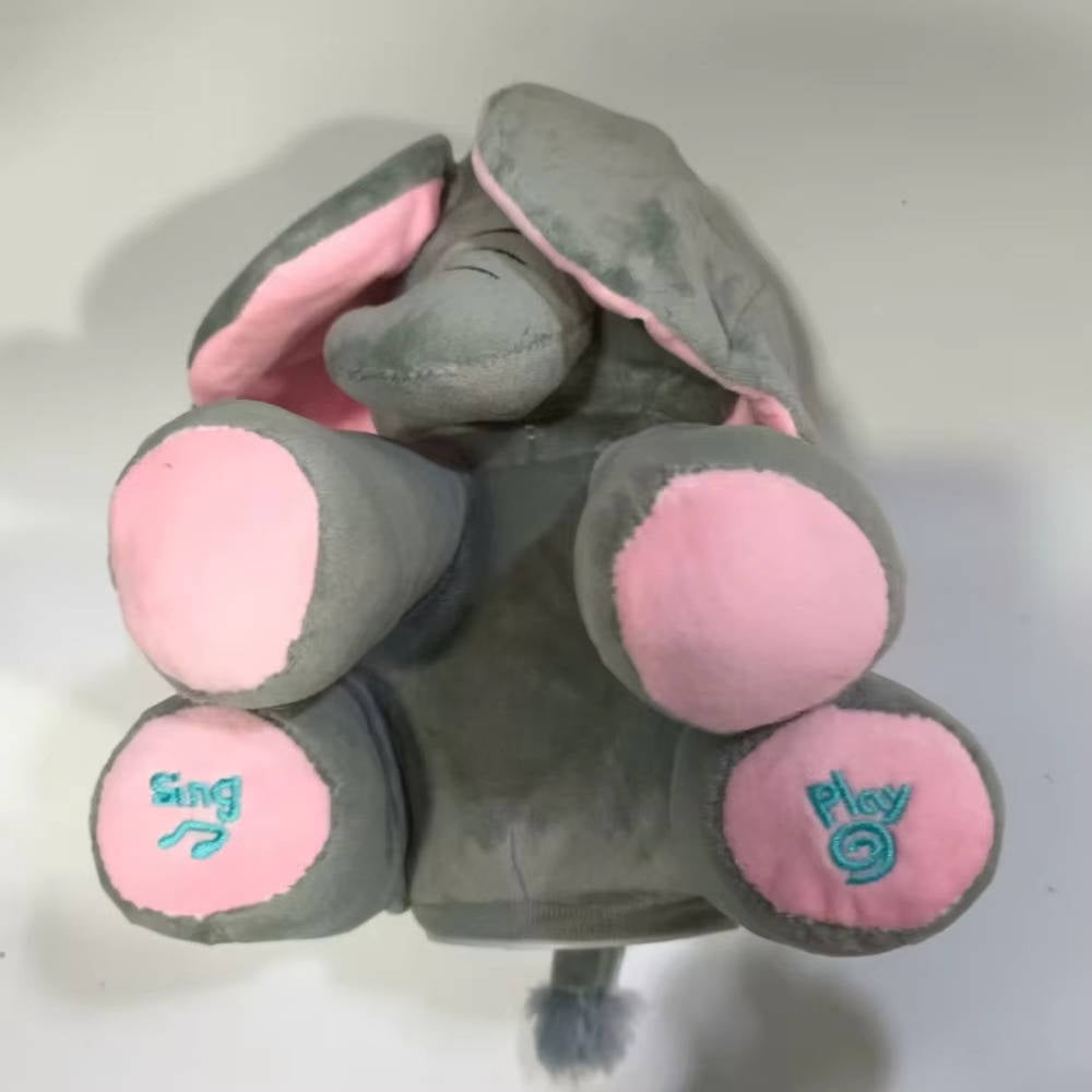 Peek a boo Talking Elephant toy - TRENDVYO