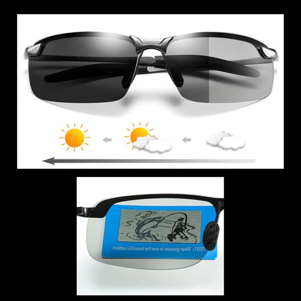 Photochromic UV Sunglasses For Men - TRENDVYO