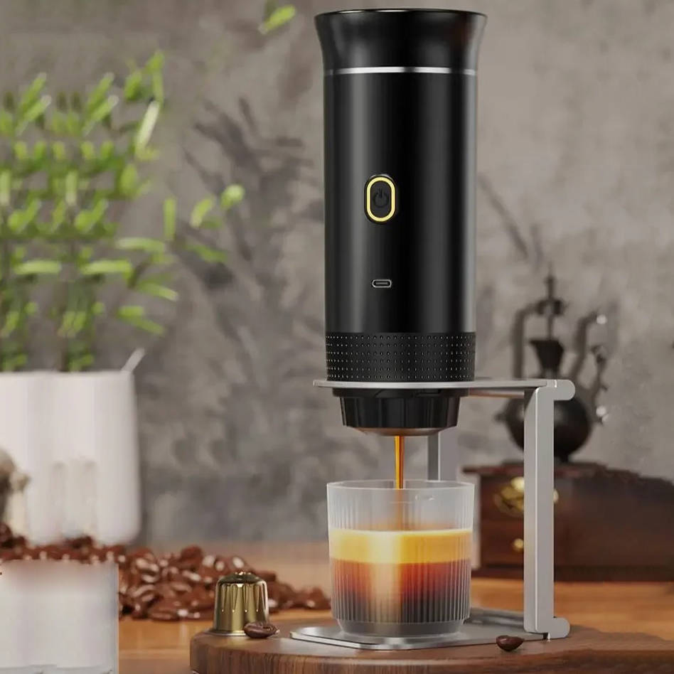 Portable Coffee Maker - Espresso Cappuccino And Drip - TRENDVYO