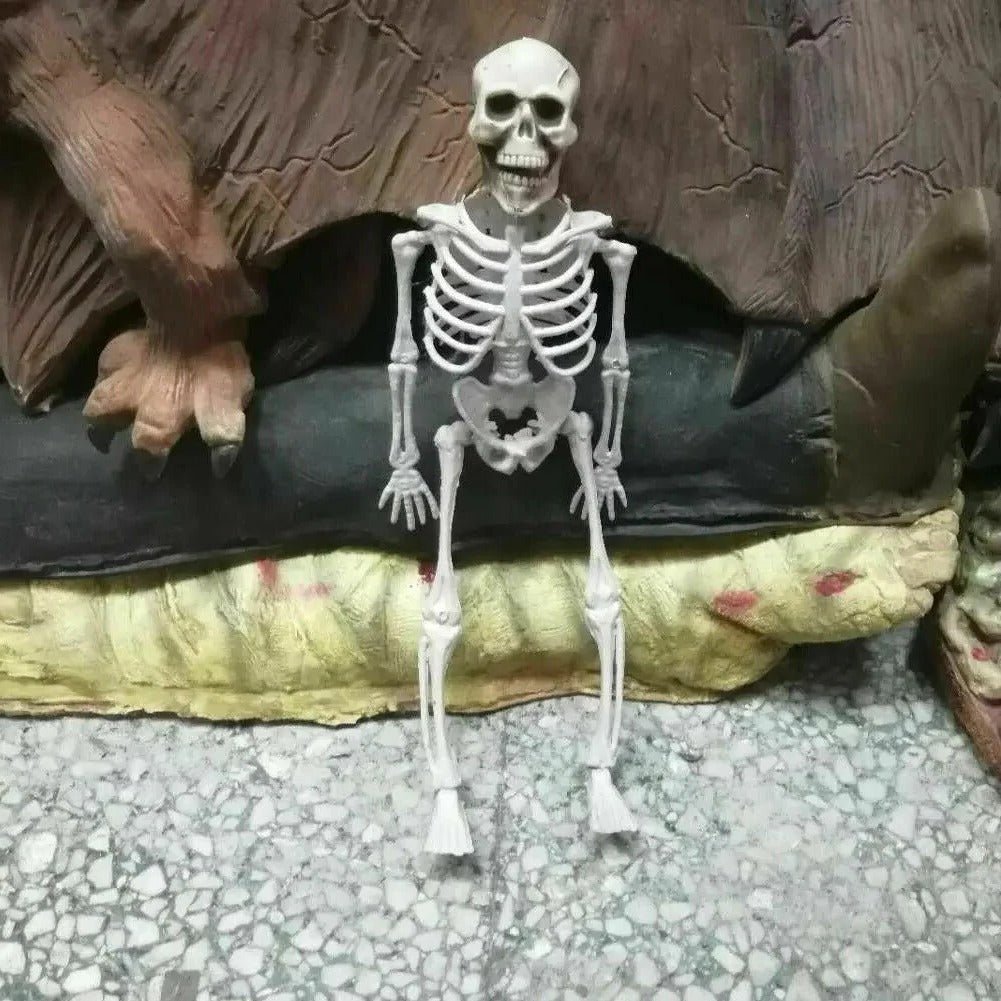 Poseable Skeleton - Creepy Halloween Skeleton Decorations - TRENDVYO