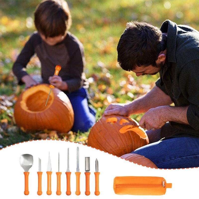 Pumpkin Cutting Set Stainless Steel Cutting Tool Set - TRENDVYO