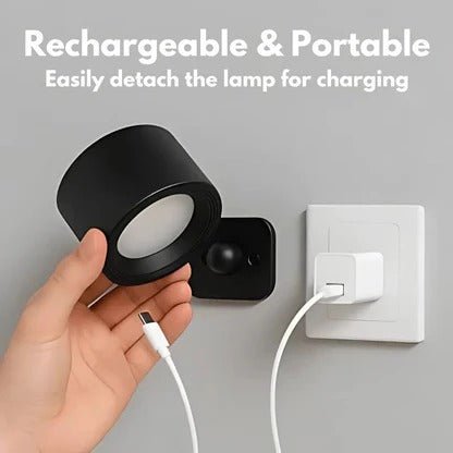 Rechargeable Wall Light with 360° Rotation - TRENDVYO