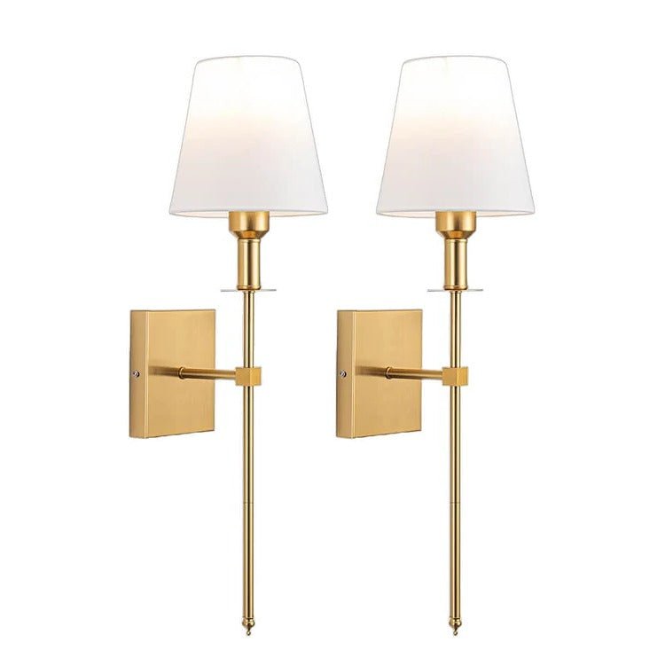 Rechargeable Wireless Wall Light Set (2 Pack) - Battery-Powered Indoor & Outdoor Lighting for Home, Patio, and Garden - TRENDVYO