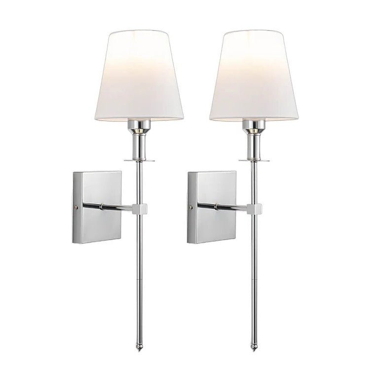 Rechargeable Wireless Wall Light Set (2 Pack) - Battery-Powered Indoor & Outdoor Lighting for Home, Patio, and Garden - TRENDVYO