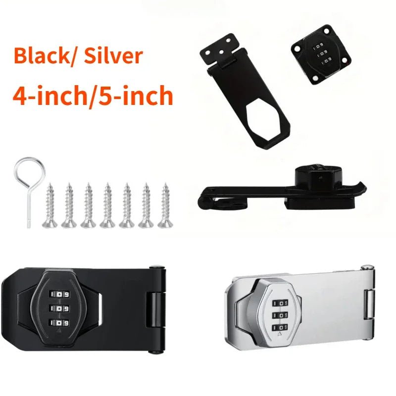 Secure Cabinet Lock with 3-Digit Combination Lock - TRENDVYO
