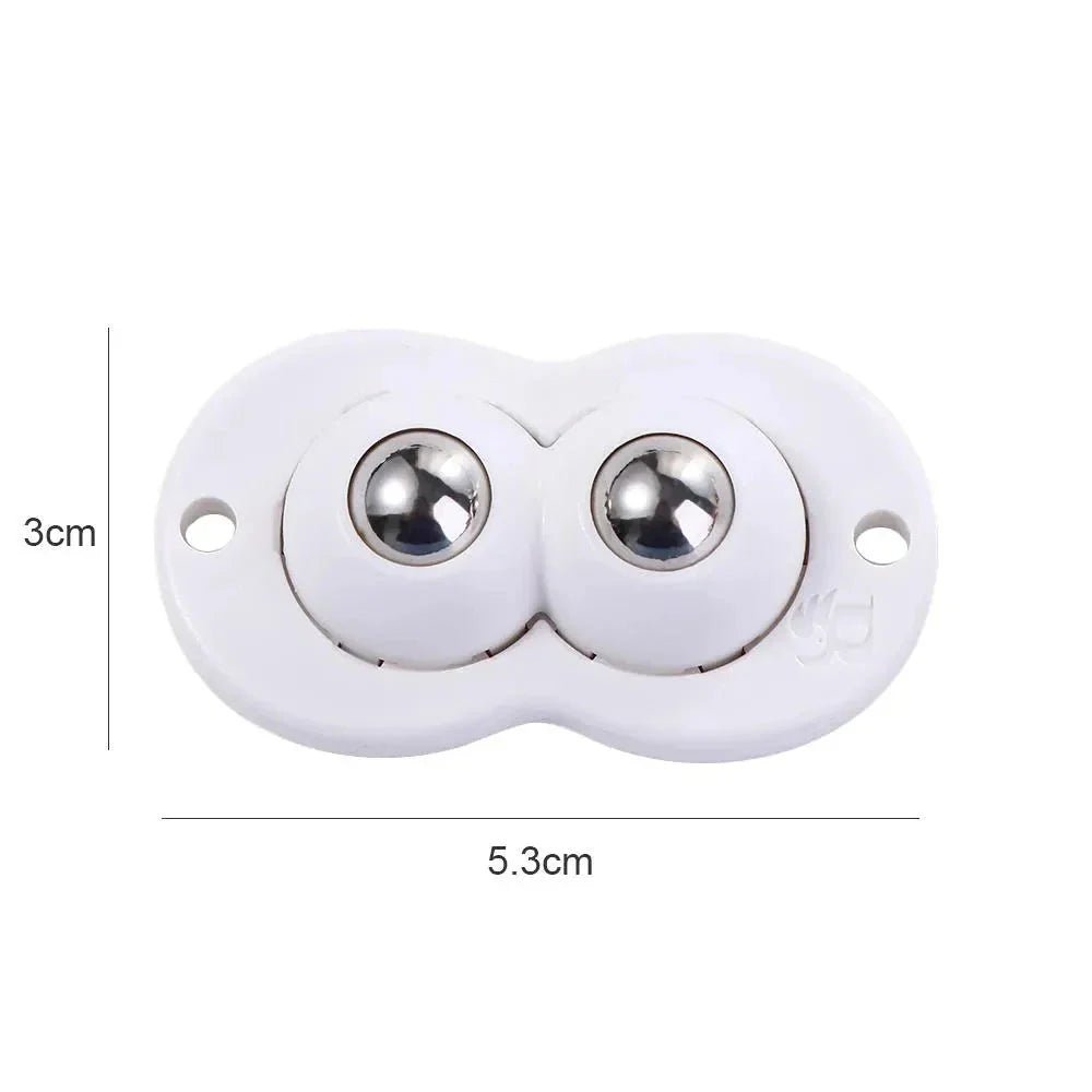 Self-adhesive Casters, Set Of 4 - TRENDVYO