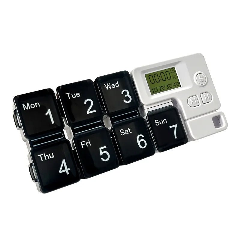 Smart Electronic Weekly Pill Organizer - TRENDVYO