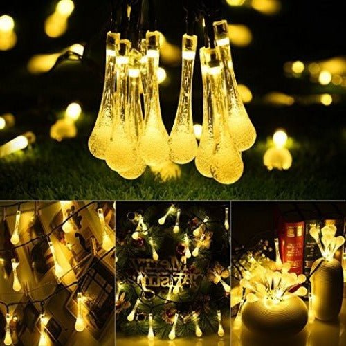 Solar Powered String Lights (15.7FT 20LEDS) - TRENDVYO
