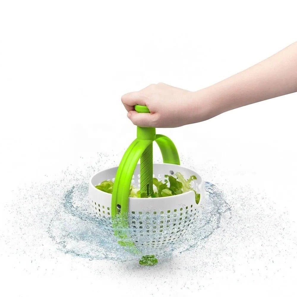 Spin & Drain Salad Bowl - TRENDVYO