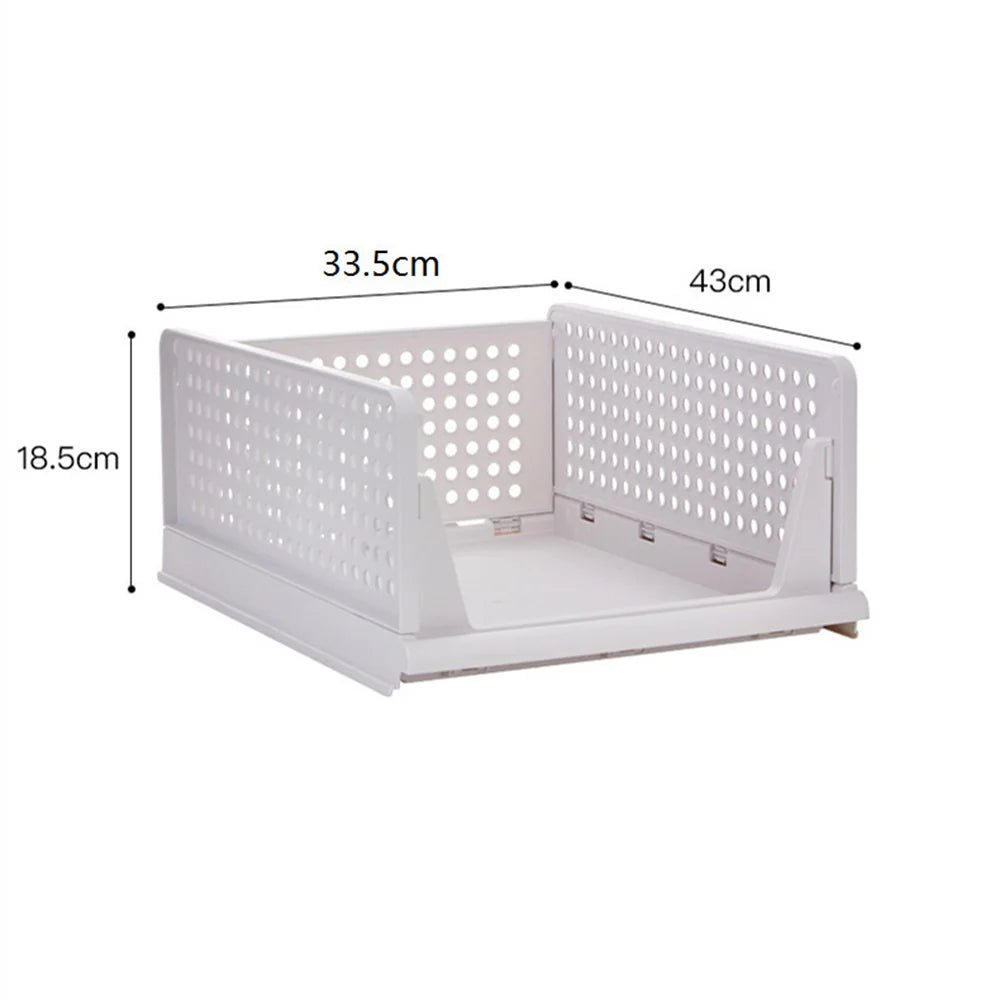 Stackable Plastic Drawer Closet Organizer - TRENDVYO