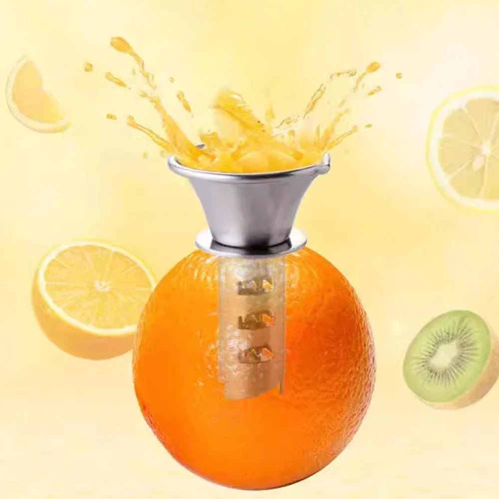 Stainless Steel Manual Lemon Juicer - TRENDVYO