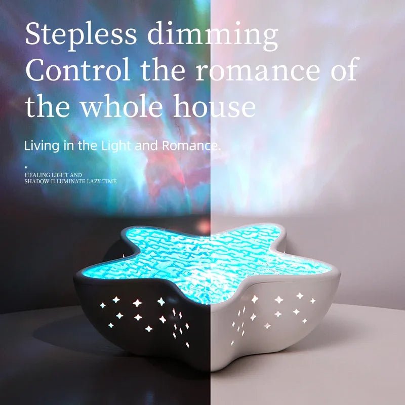 Starfish Ocean Wave Night Light Projector - TRENDVYO