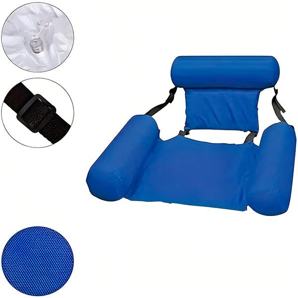 Swimming Chair with Backrest for Maximum Comfort - TRENDVYO