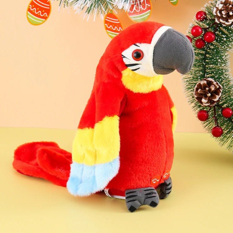 Talking & Music-Playing Parrot Plush Toy - TRENDVYO