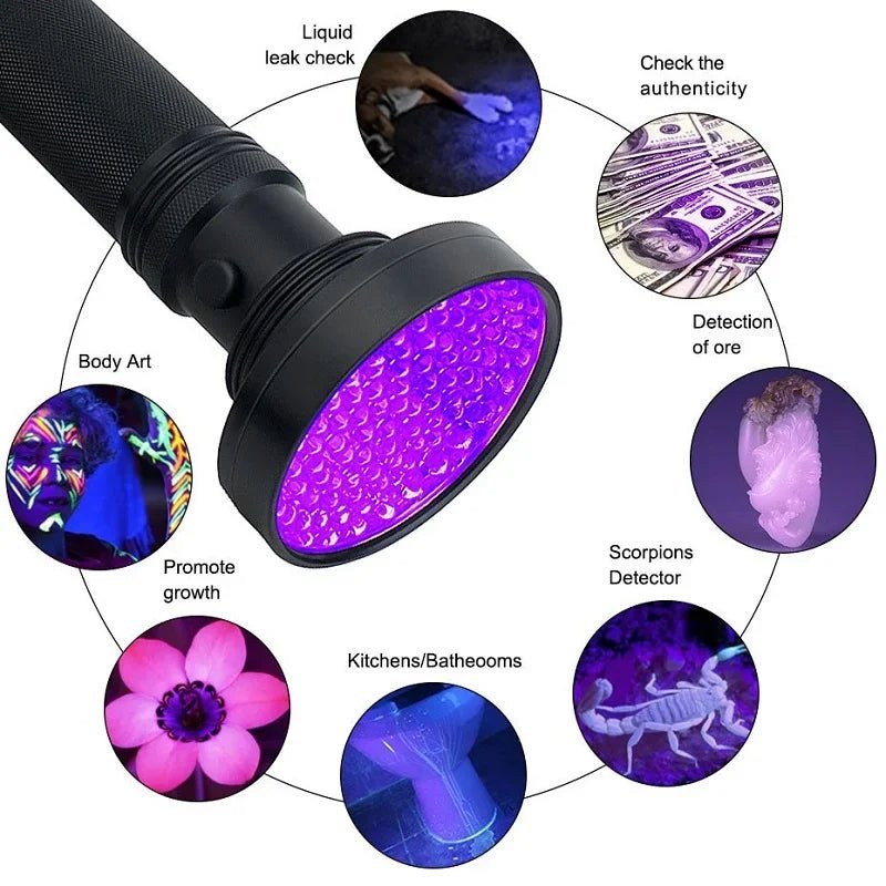 UV Flashlight for Bed Bug Detection and Stain Finder - TRENDVYO